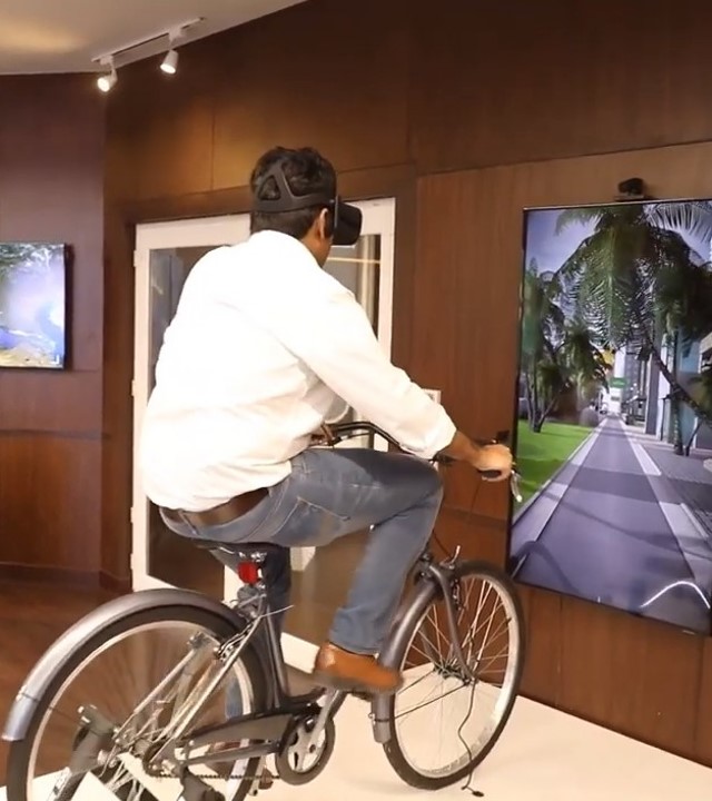 VR cycling